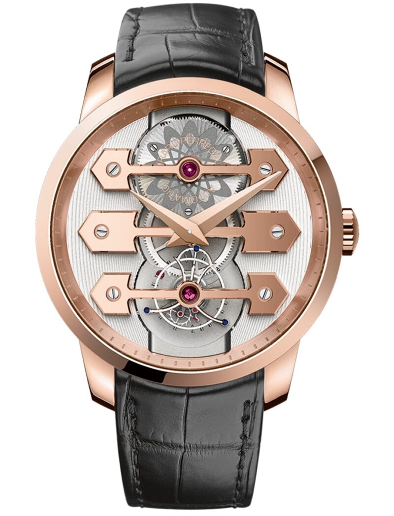 Tourbillon with Three Gold Bridges 45 MM