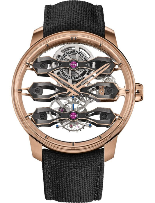 Tourbillon with Three Flying Bridges