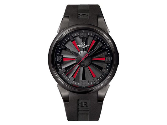 Perrelet Turbine DLC Automatic Red-Black Dial A1047/1