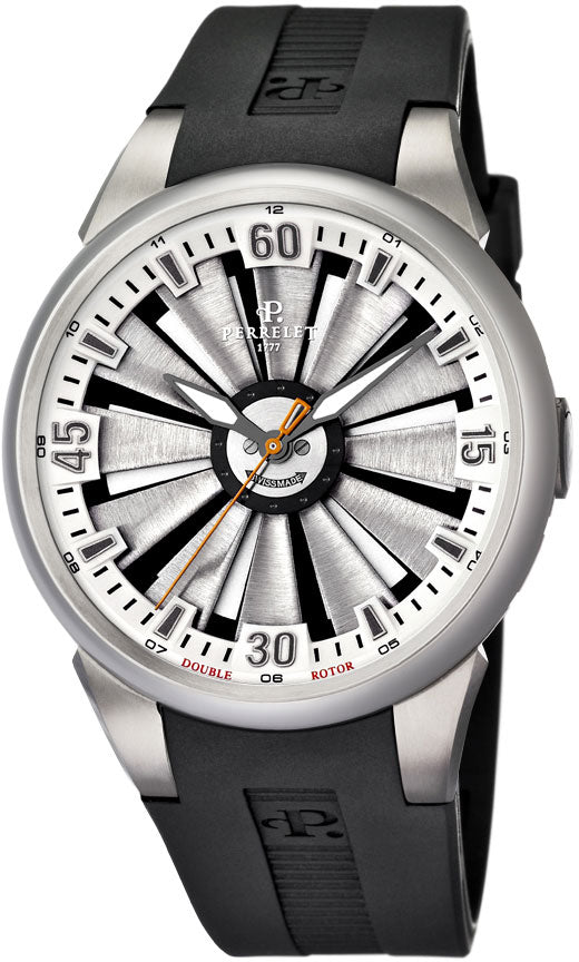 Perrelet Turbine Automatic Steel Silver Dial A1064/4