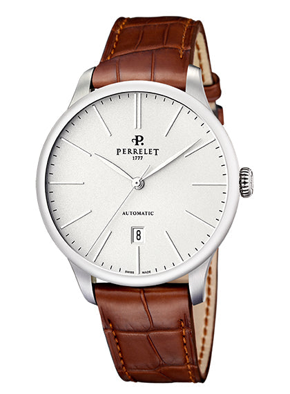 Perrelet First Class Automatic Steel White Dial A1073/1