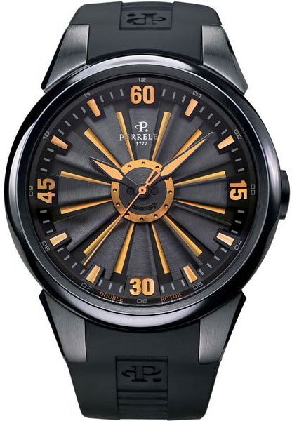 Perrelet Turbine Playing with Fire Limited Edition PVD Black-Rold A8008/1