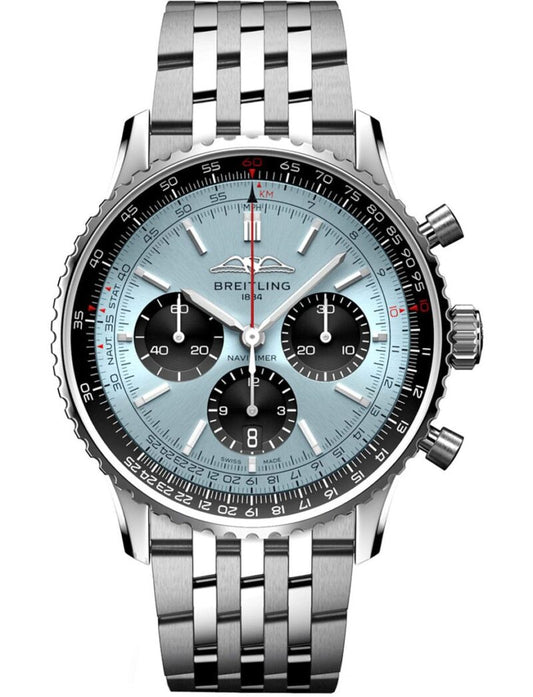 Navitimer B01 Chronograph 43 “Ice Blue”