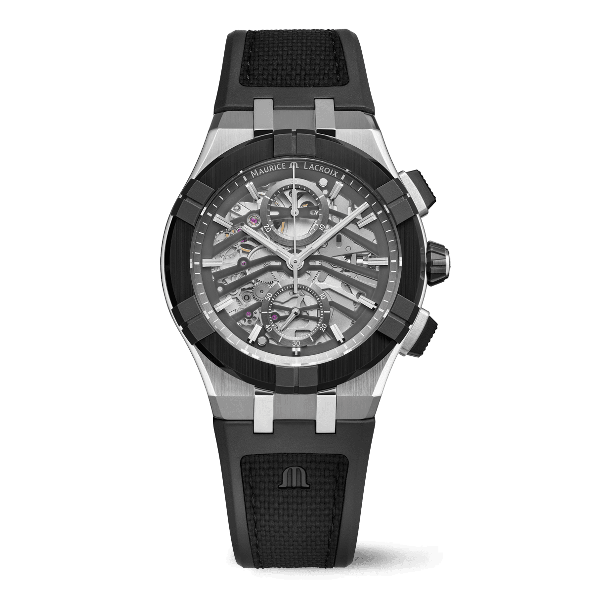 Maurice Lacroix AIKON-IC AUTOMATIC CHRONOGRAPH SKELETON AC8018-SSL20-030-2