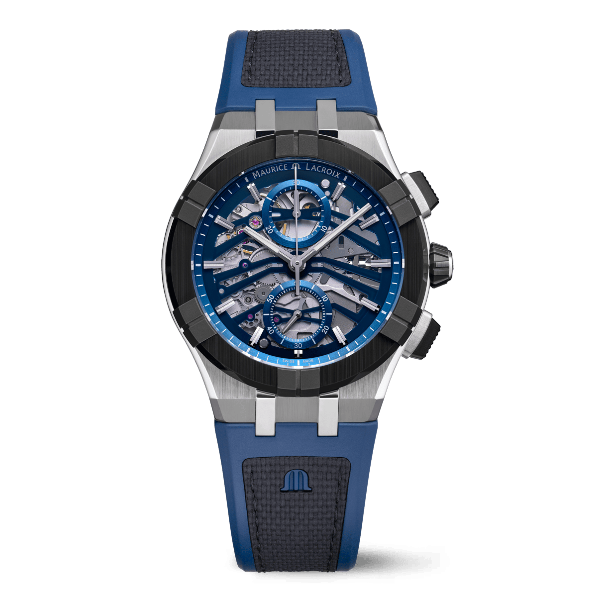 Maurice Lacroix AIKON-IC AUTOMATIC CHRONOGRAPH SKELETON AC8018-SSL20-030-4