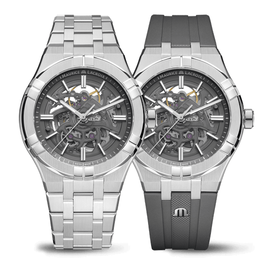 Maurice Lacroix AIKON AUTOMATIC SKELETON AI6008-SS00F-030-A