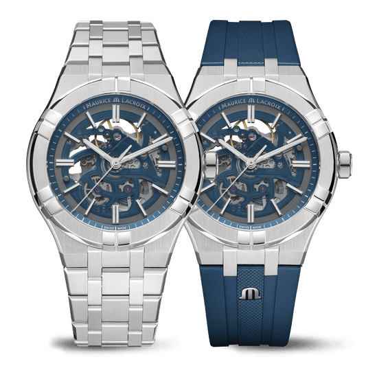 Maurice Lacroix AIKON AUTOMATIC SKELETON AI6008-SS00F-031-C