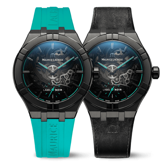 Maurice Lacroix AIKON AUTOMATIC SKELETON 45MM LABEL NOIR AI6028-DLB0B-030-H