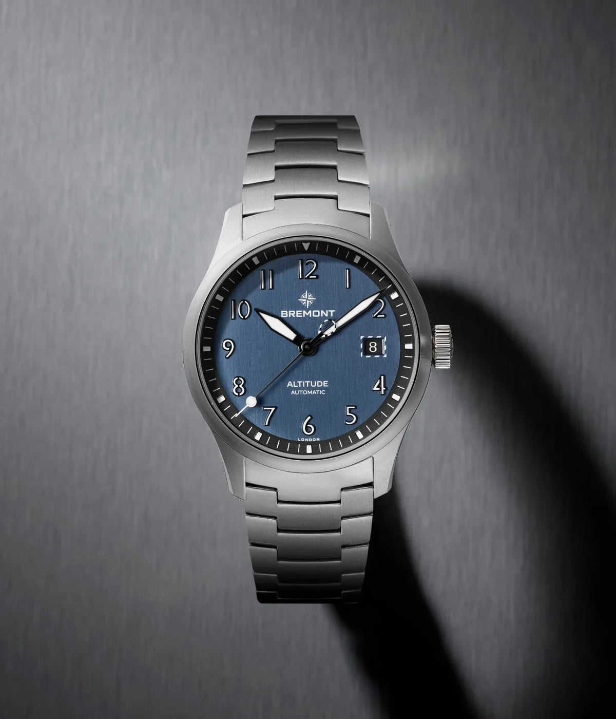 Bremont Watches | Mens | Altitude Altitude 39mm Blue Dial Bracelet ALT39-DT-SS-BL-B