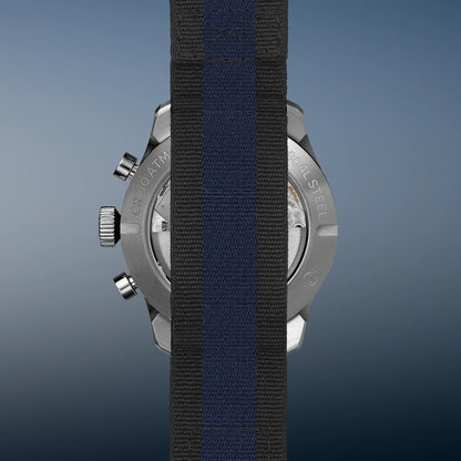 Bremont Watches | Mens | Altitude Altitude 42mm Chronograph GMT Blue Dial Nato Strap ALT42-CHR-G-SS-BL-N-S