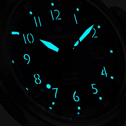 Bremont Watches | Mens | Altitude Altitude MB Meteor Blue Dial Blue Barrel Bracelet ALT42-MT-TI-BLBL-B