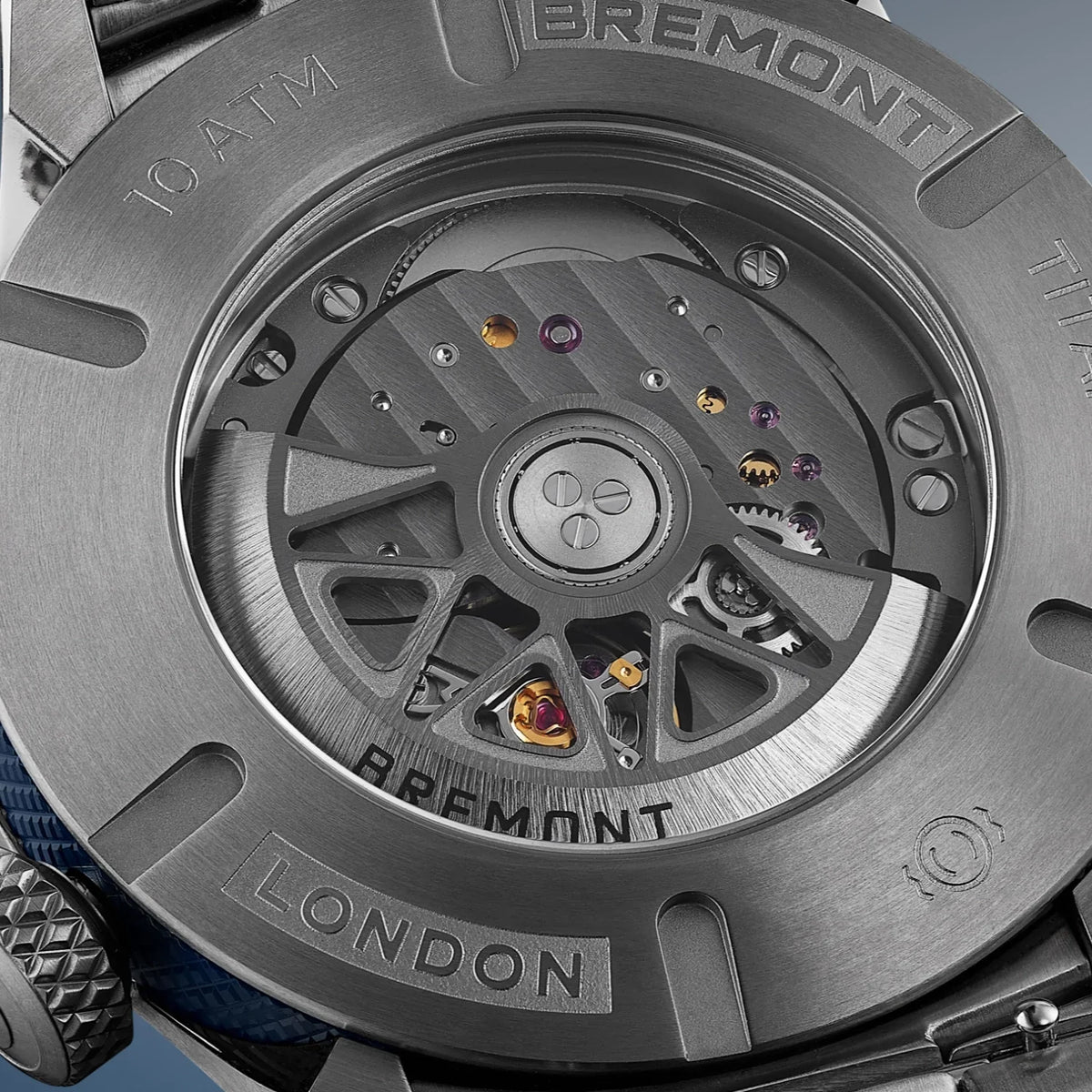 Bremont Watches | Mens | Altitude Altitude MB Meteor Blue Dial Blue Barrel Bracelet ALT42-MT-TI-BLBL-B