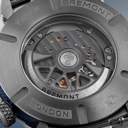 Bremont Watches | Mens | Altitude Altitude MB Meteor Blue Dial Blue Barrel Bracelet ALT42-MT-TI-BLBL-B