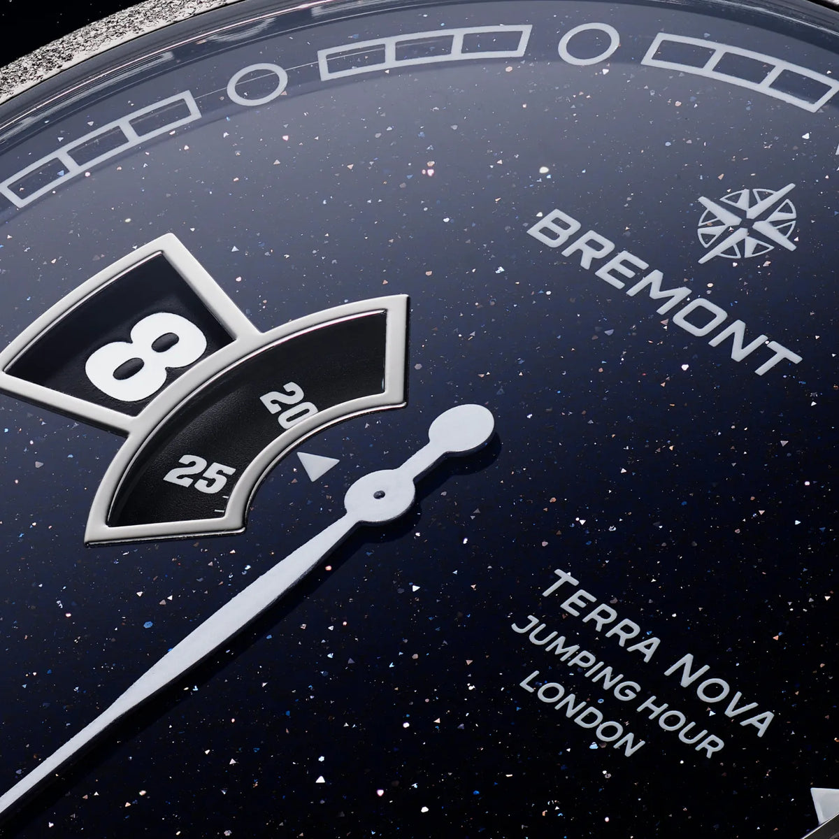Bremont Watches | Mens | Terra Nova Terra Nova Jumping Hour Aventurine TN40-JH-FS-BLAV-L-S