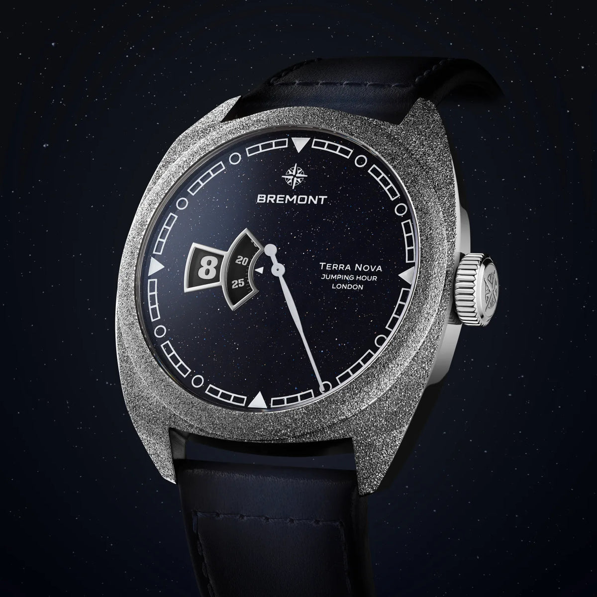 Bremont Watches | Mens | Terra Nova Terra Nova Jumping Hour Aventurine TN40-JH-FS-BLAV-L-S