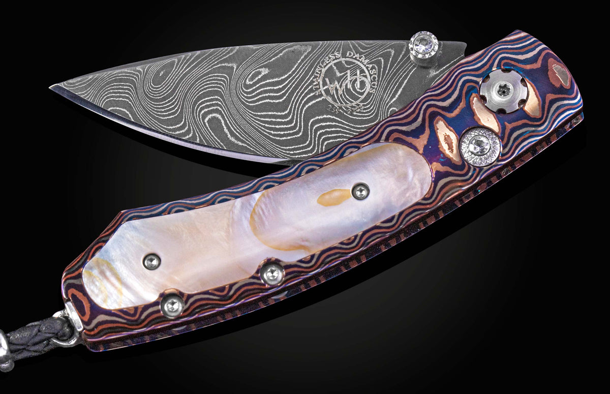 William Henry KNIVES B09 PINK PEARL