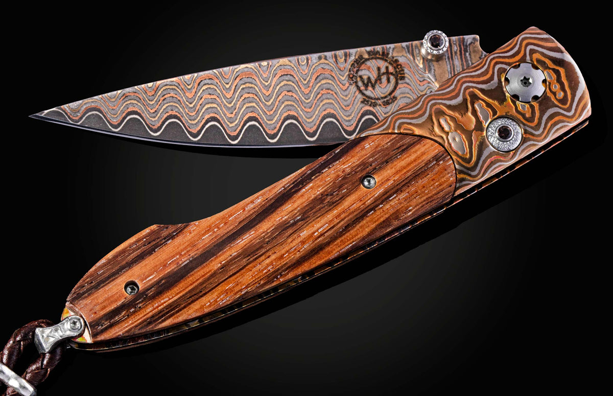 William Henry KNIVES B10 Zebra