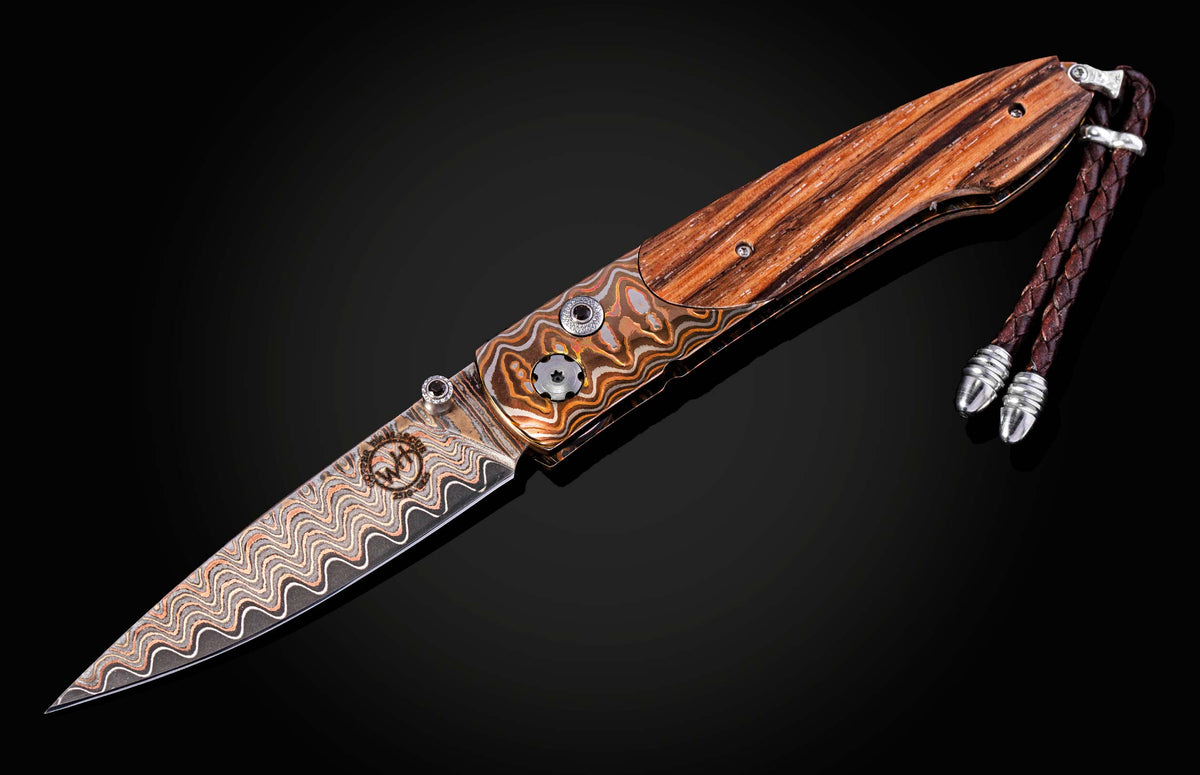William Henry KNIVES B10 Zebra