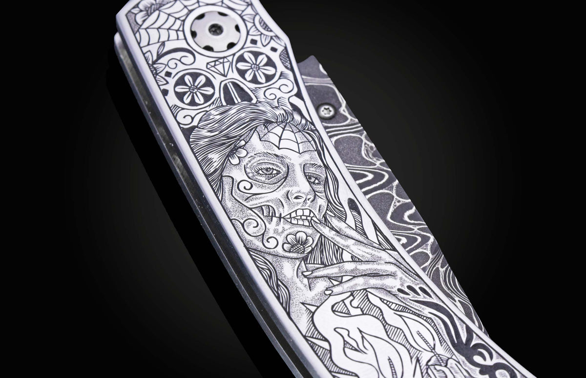 William Henry KNIVES B12 Day of the Dead