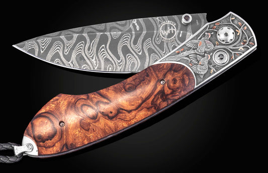 William Henry KNIVES B12 Two Quails