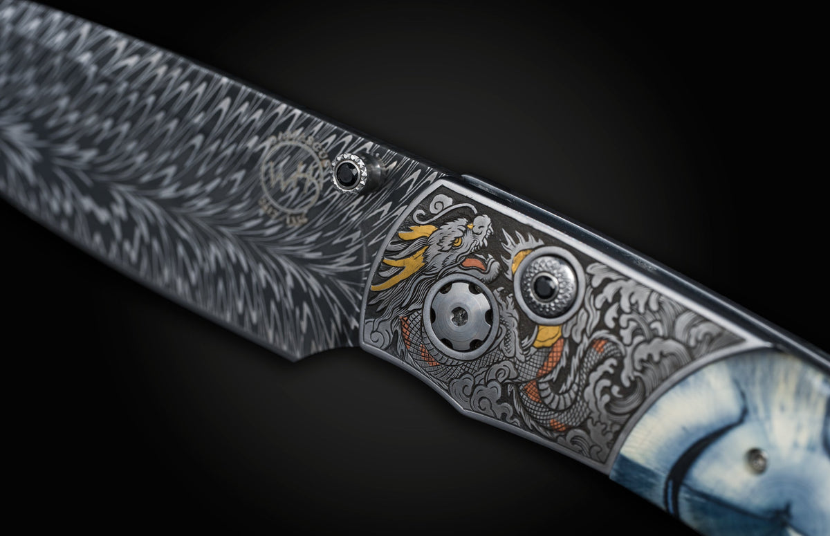 William Henry KNIVES B12 Chinese Dragons II