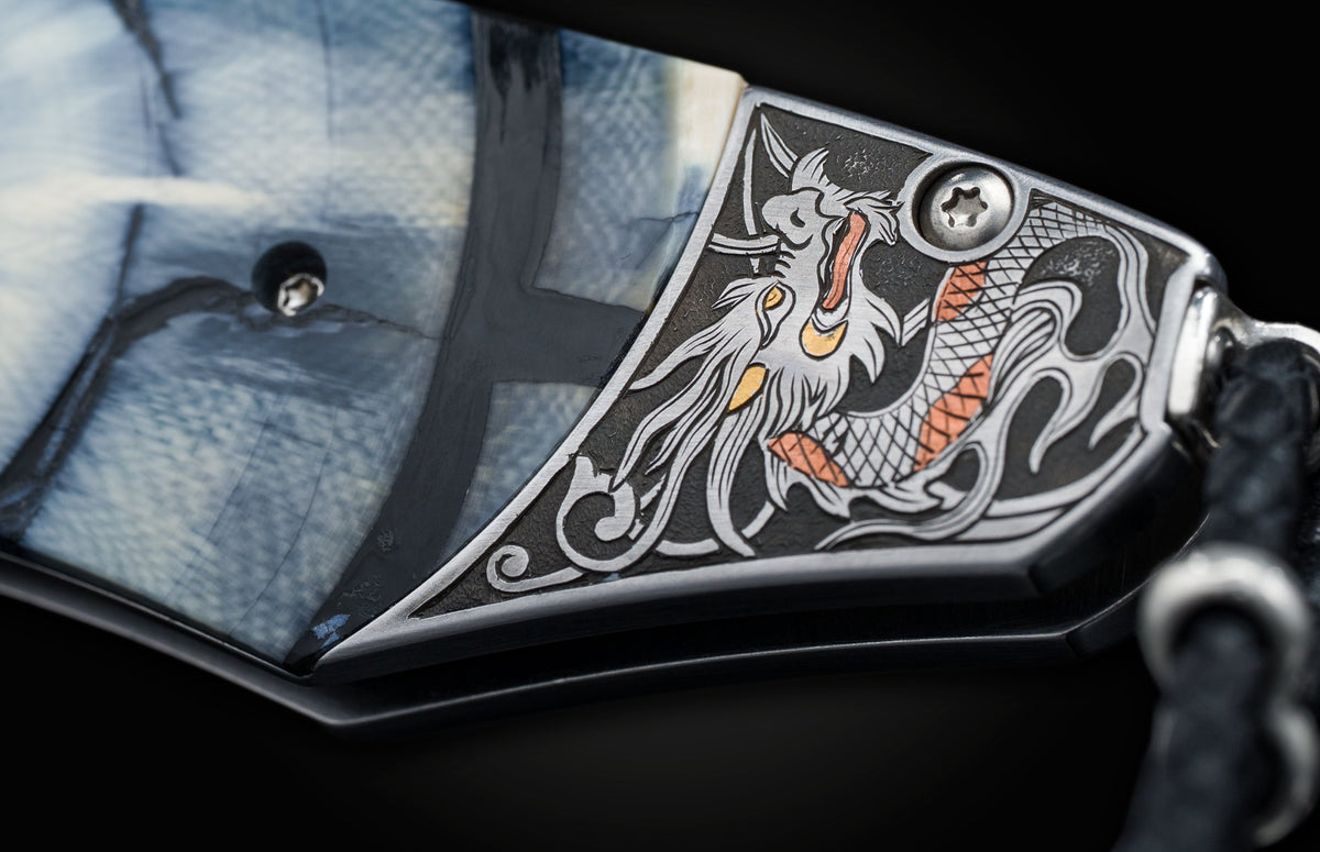 William Henry KNIVES B12 Chinese Dragons II
