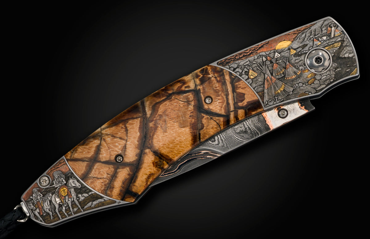 William Henry KNIVES B12 Indian Camp