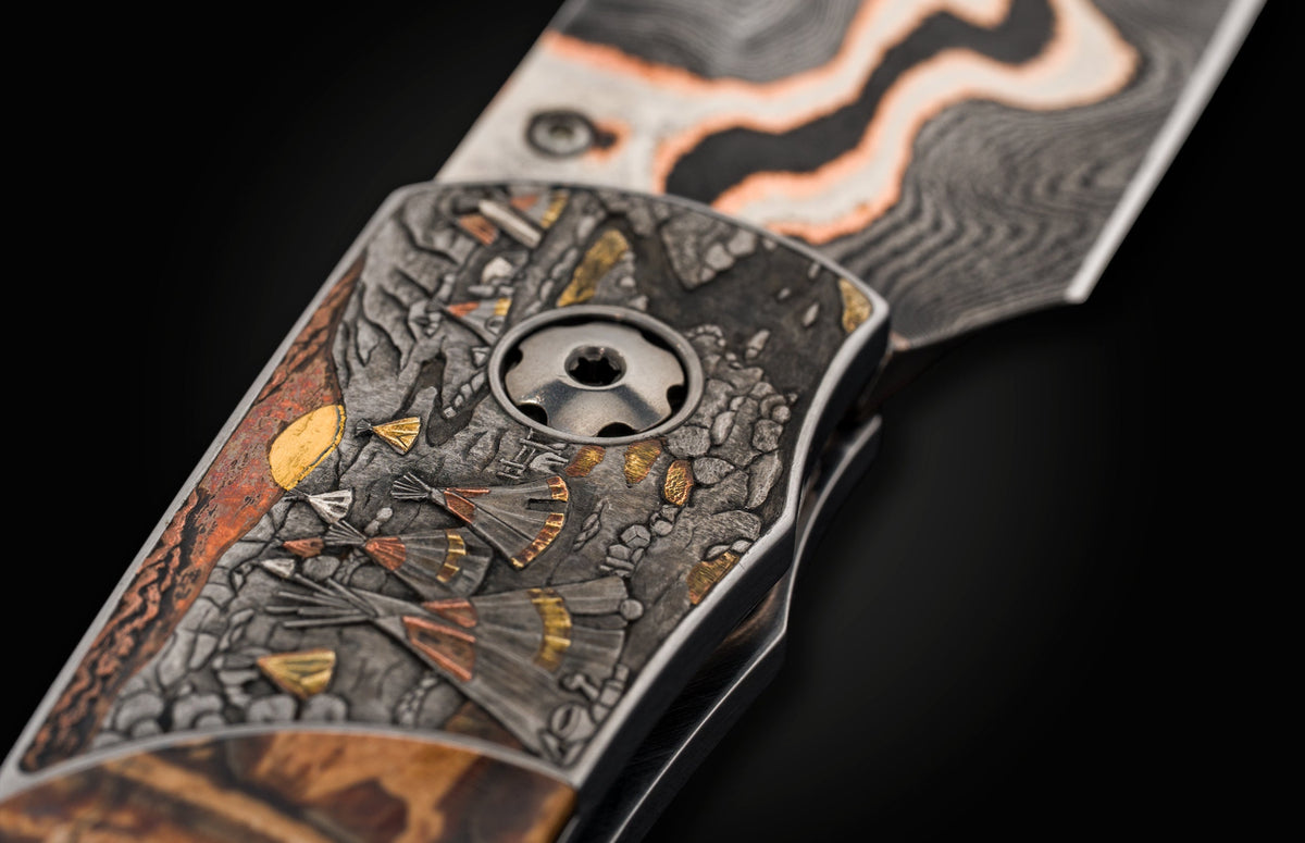 William Henry KNIVES B12 Indian Camp