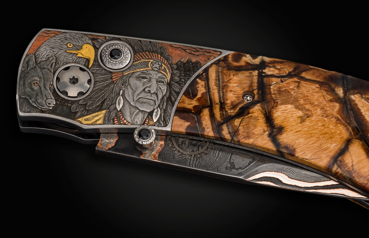 William Henry KNIVES B12 Indian Camp