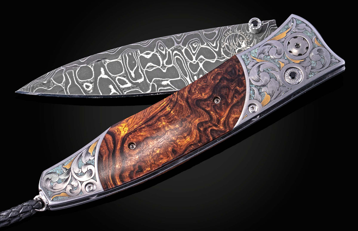 William Henry KNIVES B30 Southwest Scroll