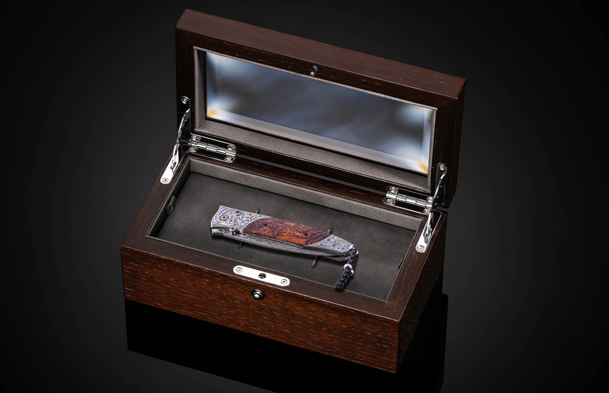 William Henry KNIVES B30 Southwest Scroll