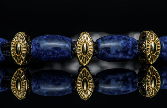 William Henry JEWELRY Sodalite Burst BB26 SOD YG