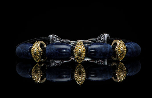 William Henry JEWELRY Sodalite Burst BB26 SOD YG