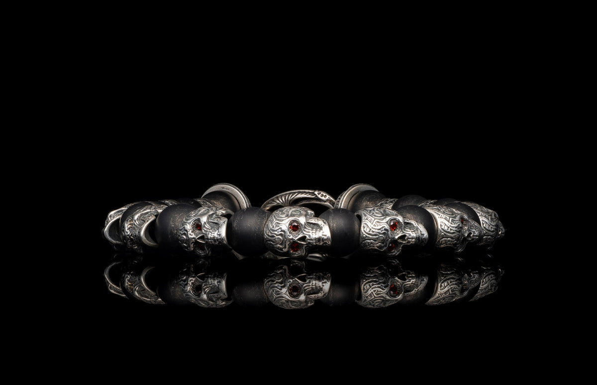 William Henry JEWELRY Garnet Shaman - Large BB4 SGA - LG