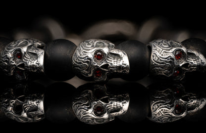 William Henry JEWELRY Garnet Shaman - Large BB4 SGA - LG