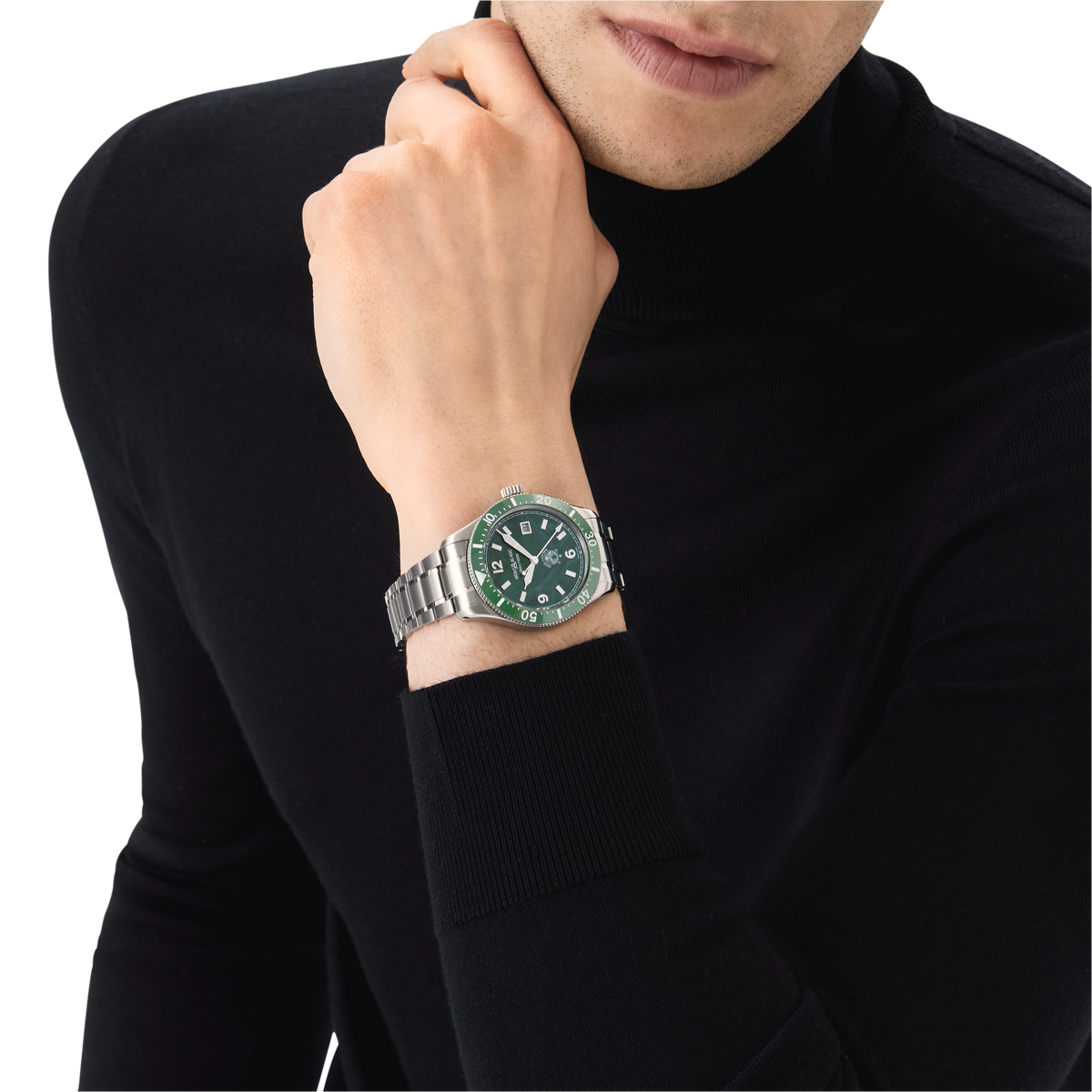Montblanc Iced Sea Automatic Date - Steel - Ceramic - Green - Montblanc® US MB129373