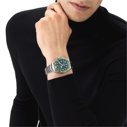 Montblanc Iced Sea Automatic Date - Steel - Ceramic - Green - Montblanc® US MB129373