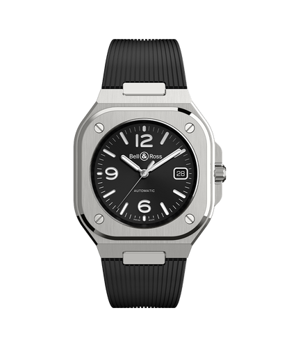 Bell & Ross Montre BR-05 Black Steel BR05A-BL-ST/SRB