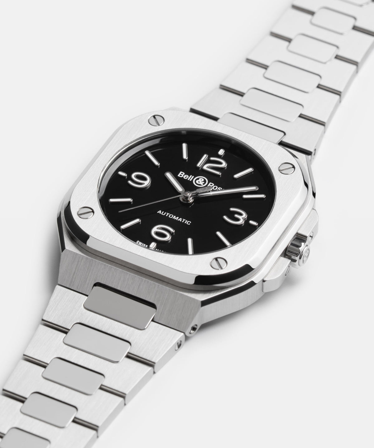 Bell & Ross Montre BR-05 36 mm Black Steel BR05A-S-BL-ST/SST