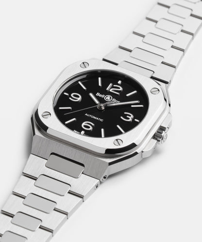 Bell & Ross Montre BR-05 36 mm Black Steel BR05A-S-BL-ST/SST
