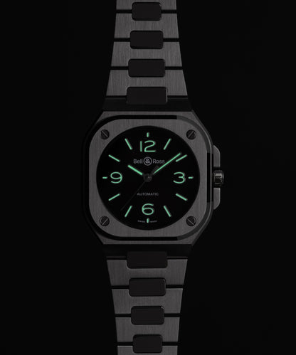 Bell & Ross Montre BR-05 36 mm Black Steel BR05A-S-BL-ST/SST