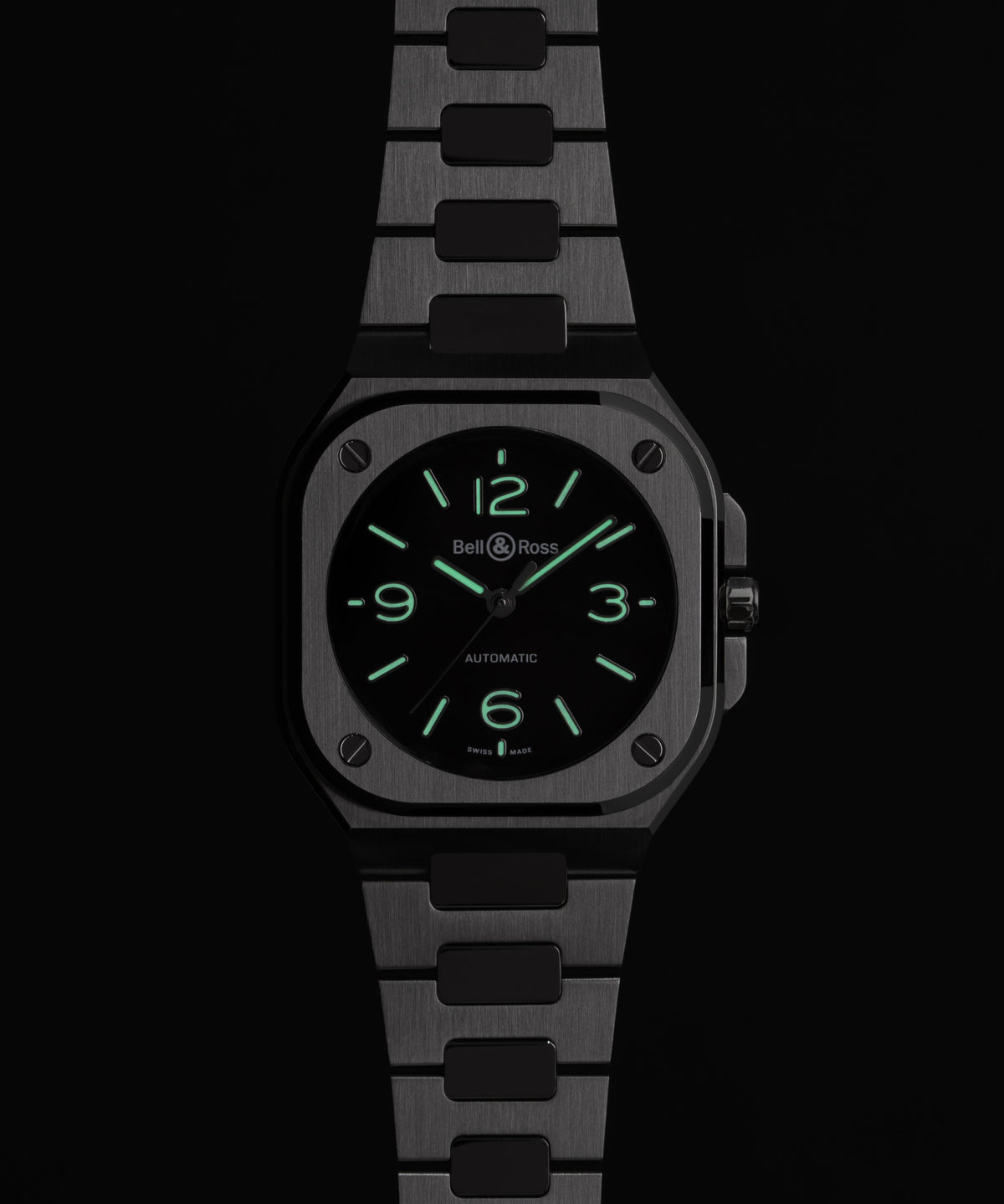 Bell & Ross Montre BR-05 36 mm Ice Blue Steel BR05A-S-BU-ST/SST