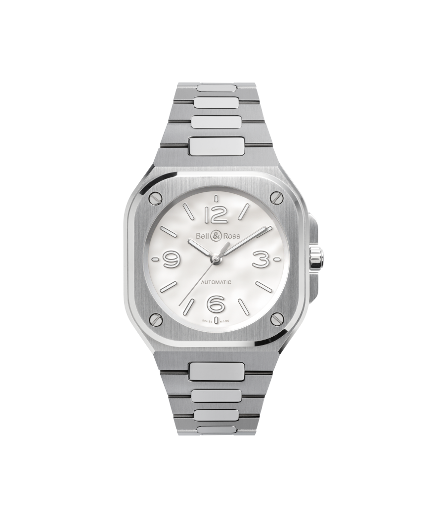 Bell & Ross Montre BR-05 36 mm Mother Of Pearl Steel BR05A-S-MP-ST/SST