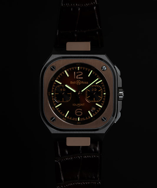 Bell & Ross BR-05 Chrono S.T. Dupont BR05C-STD-STPG/SCA