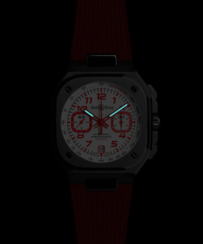 Bell & Ross Montre BR-05 Chrono Snow Rocket BR05C-KL-ST/SRB