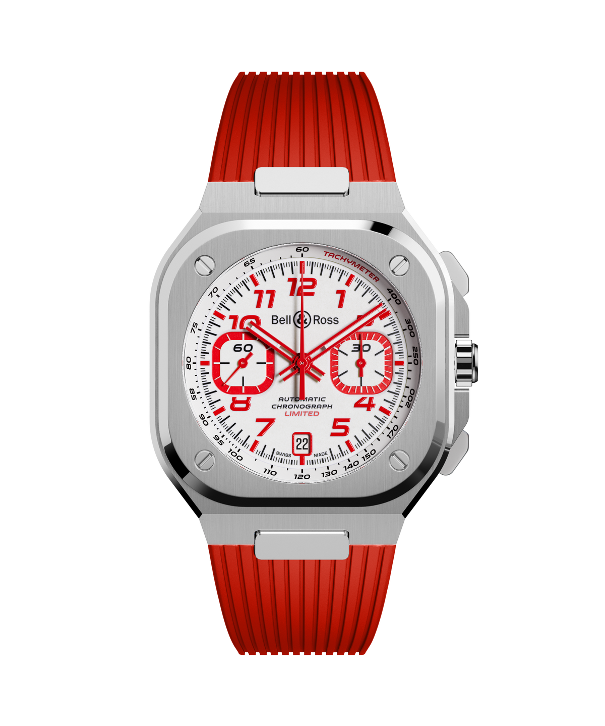 Bell & Ross Montre BR-05 Chrono Snow Rocket BR05C-KL-ST/SRB