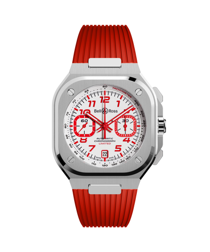 Bell & Ross Montre BR-05 Chrono Snow Rocket BR05C-KL-ST/SRB