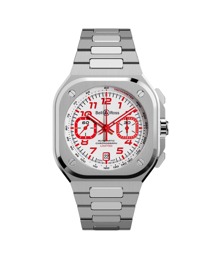 Bell & Ross Montre BR-05 Chrono Snow Rocket BR05C-KL-ST/SST