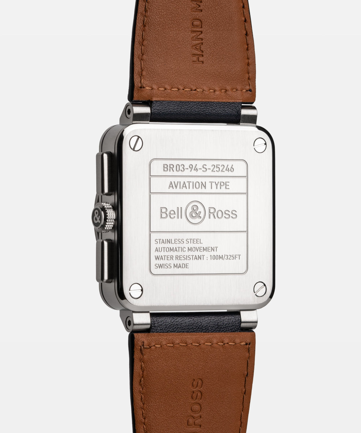 Bell & Ross Watch BR-03 Chrono Blue Steel BR0394-BLU-ST/SCA