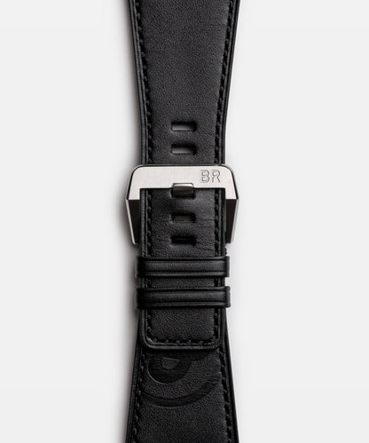Bell & Ross Watch BR-03 Chrono Black Steel BR0394-BLC-ST/SCA